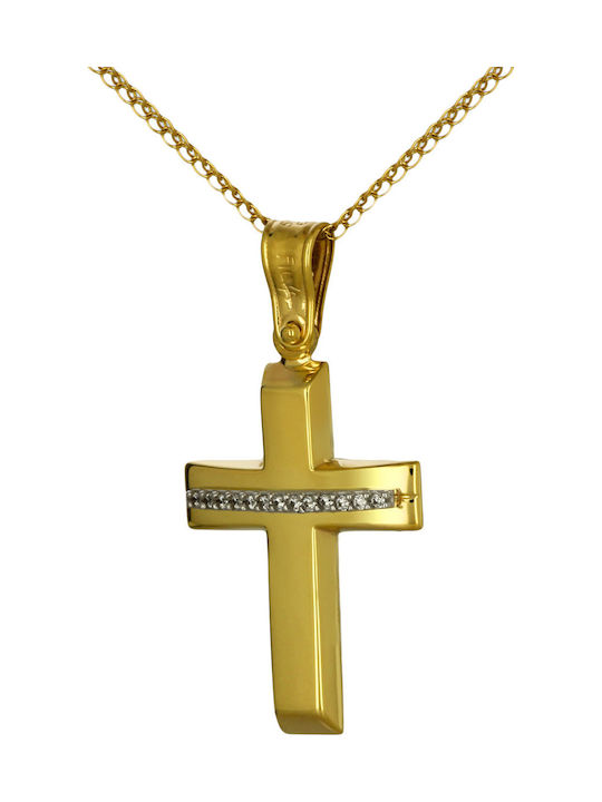 Women's Gold Cross 14K