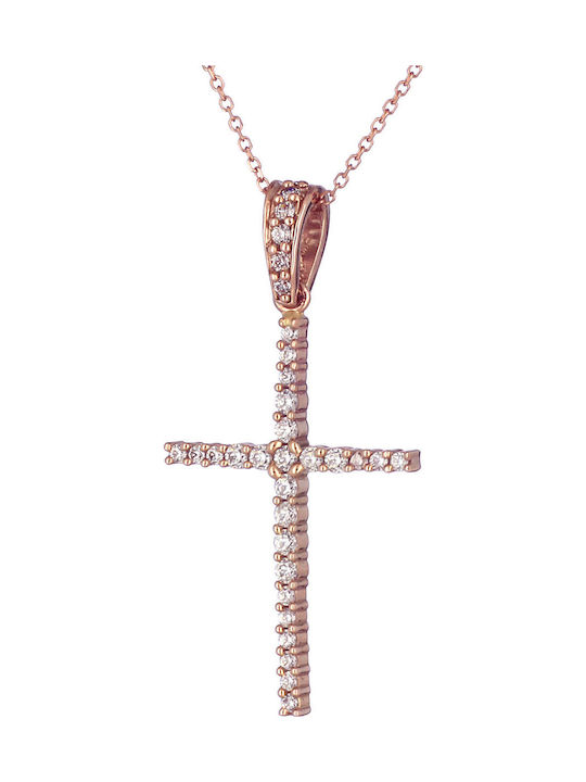 Fa Cad'oro Rose Gold Σταυρός