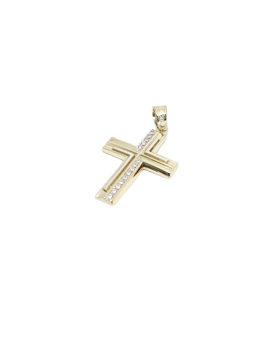 Mentzos Gold Cross 14K