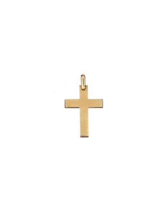 Gatsa Men's Gold Cross 14K