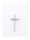 Kirkikosmima Women's White Gold Cross 14K