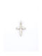 Kirkikosmima Women's White Gold Cross 14K