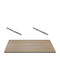 Shelf Wall Φ12X120MM Beech 60x25x2.5cm