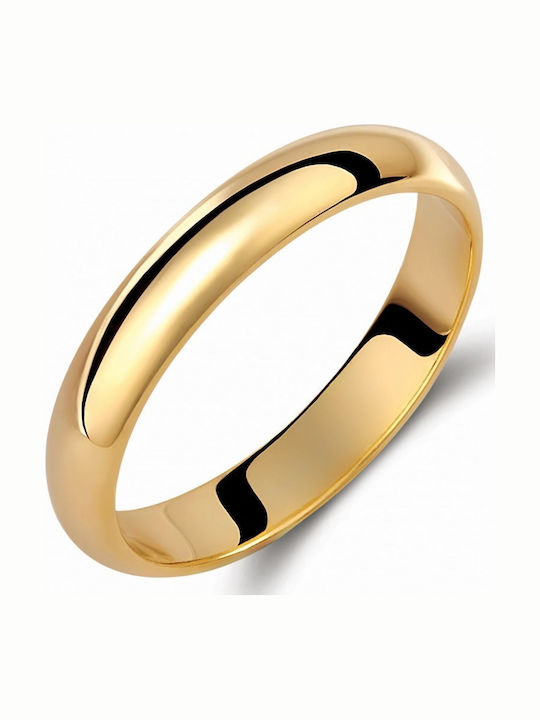 Valauro Classic Set Wedding Rings Yellow Gold 14K 004g