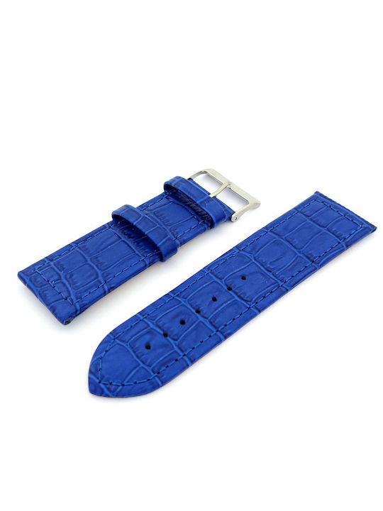 Leather Strap Blue 28мм