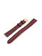 Curea din piele Burgundy 12mm