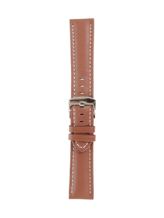 Leather Strap Tabac Brown 20mm