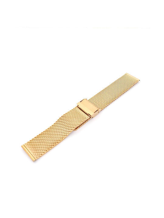 Metallic-Armband Gold