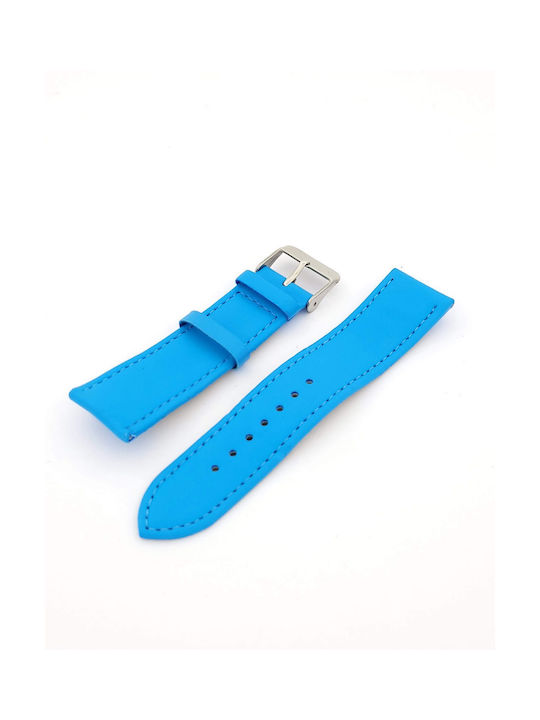 Leather Strap Light Blue