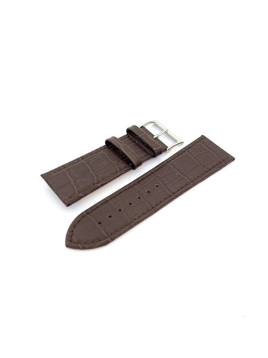 Leather Strap Brown 28mm