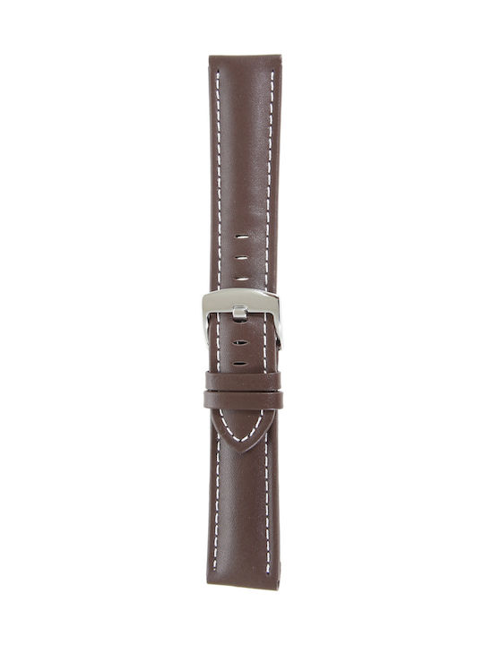 Leather Strap Brown 24mm