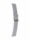 Mertzios.gr Leather Strap Gray 24mm