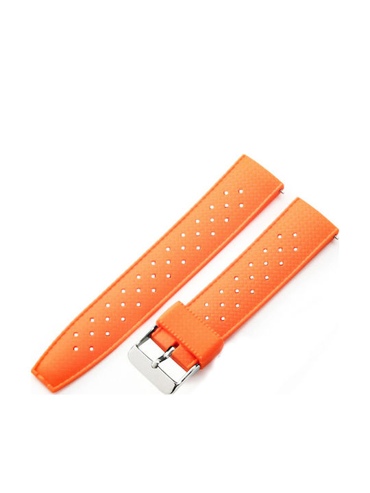 Quick Release Rubber Strap Orange 20мм