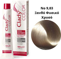 Clady Цвят Боя За Коса № 9.03 Натурално Златист...