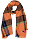 Frauen Wollschal Orange