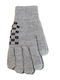 Vamore Unisex Gray Gestrickt Handschuhe Berührung