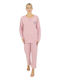 Goodnight Winter Women's Robe Rose