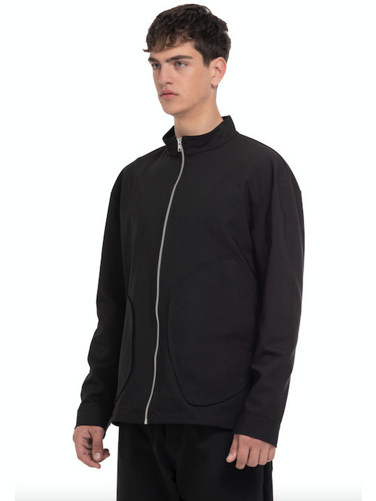 Ne En Aout Men's Winter Jacket Black