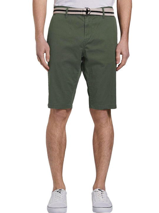 Tom Tailor Slim Men's Shorts Chino Green