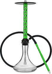 Hookah Ναργιλές Μονός Πράσινος 62cm