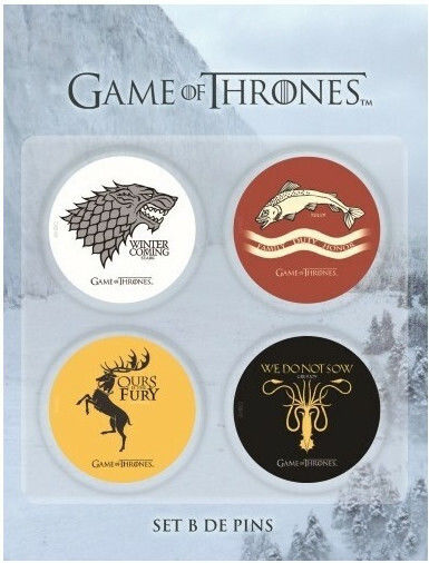 Sd Toys Konkarda Set B Pins Spiel der Throne 1Stück