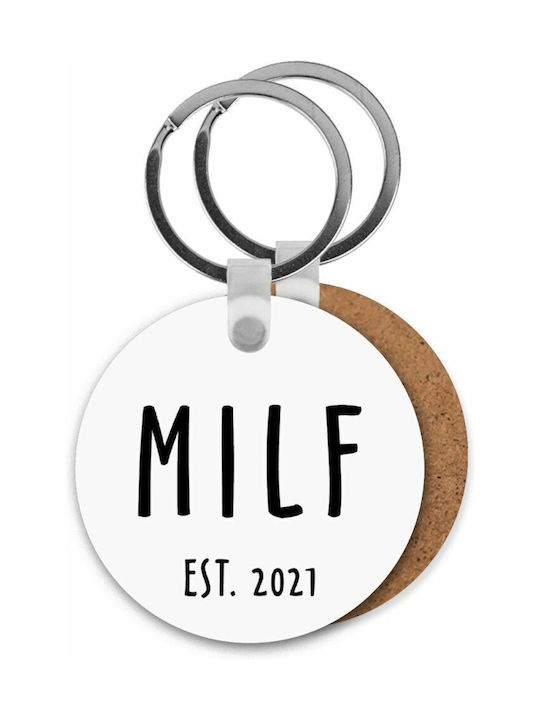 Keychain Milf Wooden