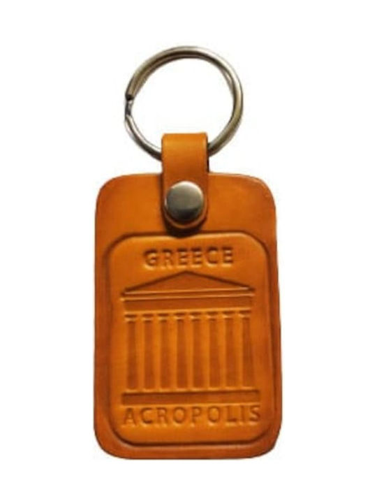 Μπρελόκ Greece Acropolis Δερμάτινο