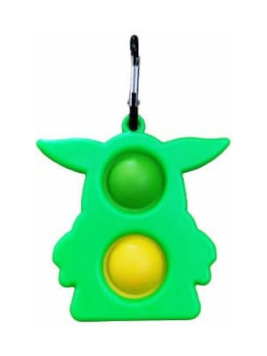 Keychain Dimple Toys Fidget Simple Green