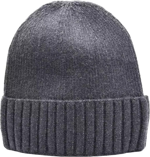 Beanie Beanie Knitted in Gray color