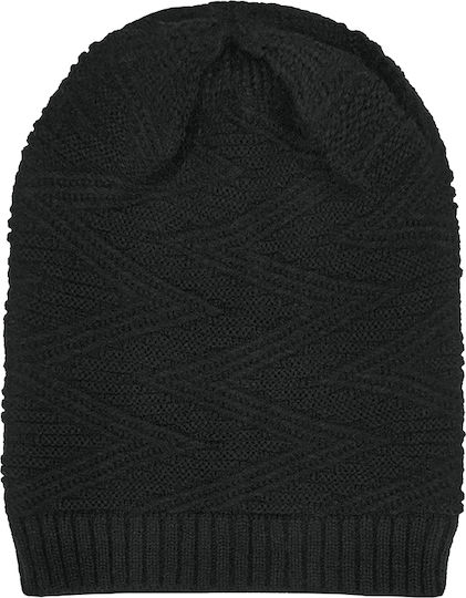 Beanie Beanie Knitted in Black color