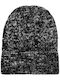 Beanie Beanie Knitted in Black color