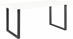 Woodwell Lizard Table Stand Metallic Black 75x6x73cm 2 Pieces