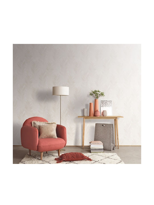 Wallpaper Beige L1000xW53cm Washable