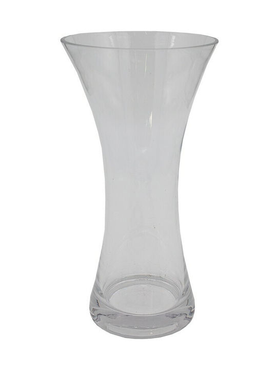 Διακοσμητικό Βάζο Glas Transparent 15.5x15.5x30cm 1Stück