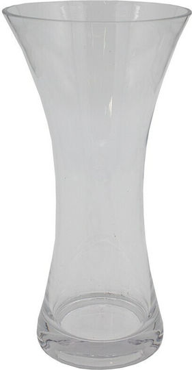 Vase Glas Transparent F15.5xH30cm