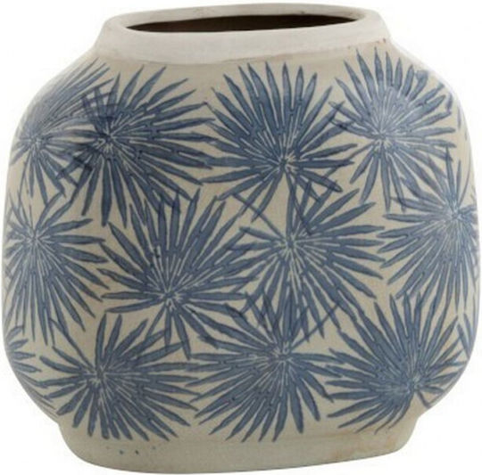 J-Line Decorative Vase Blue 24x24x22cm