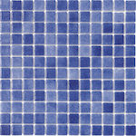 Nieblas Azul Outdoor Gloss Ceramic Tile 31.6x31.6cm Blue