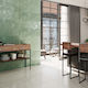 Heritage Kitchen Wall / Bathroom Gloss Porcelain Tile 90x30cm Green