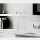 Equipe Ceramicas Fliese Wand Küche / Bad 40x10cm Bianco Brillo