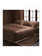 Hauz Σεντόνι King Size 280x290εκ. Cinnamon