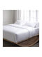 Hauz Σεντόνι King Size 280x290εκ. White