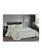 Πάπλωμα Υπέρδιπλο 220x240εκ. Damask Jacquard Μπεζ