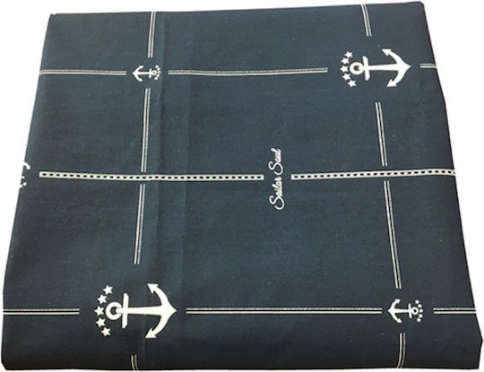 Marine Business Tablecloth Blue 155x130cm