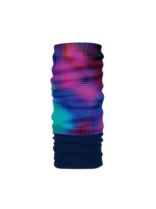 Matt Scarf Coolmaxproeco + Polartec Neon Window Περιλαίμιο Αναβάτη Μοτοσυκλέτας Πολύχρωμο