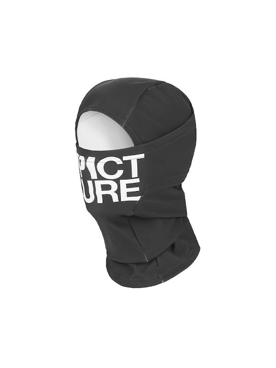 Picture Organic Clothing Rider Full Face Balaclava in Black/Black Colour Black Colour