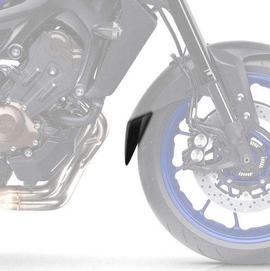 Ermax Motorrad Schmutzfänger für Yamaha MT-09 Schwarz 1Stück