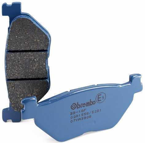 Brembo Τακάκια Μοτοσυκλέτας Πίσω για Yamaha TDM 900