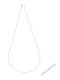 Rubini White Gold Chain Neck 14K Length 45cm