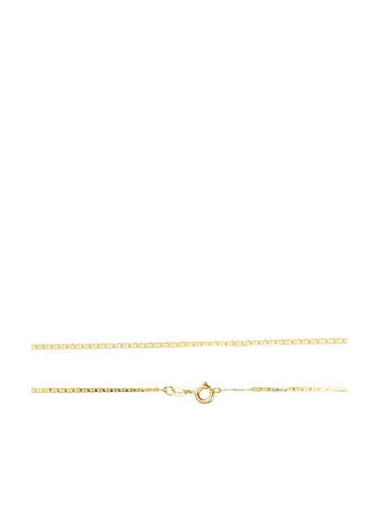 Gatsa Χρυσή Αλυσίδα Λαιμού 14Κ Μήκους 44cm