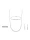 Vitopoulos Vitopoulos Set with Necklace , Earrings & Ring from White Gold 14K with Stones